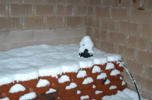 Snow Day 2008 My backyard has 6 inches of snow tonight!